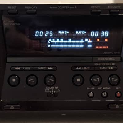 Sony TC-WE475 Dual Deck Tape Cassette Recorder & Accessories image 6
