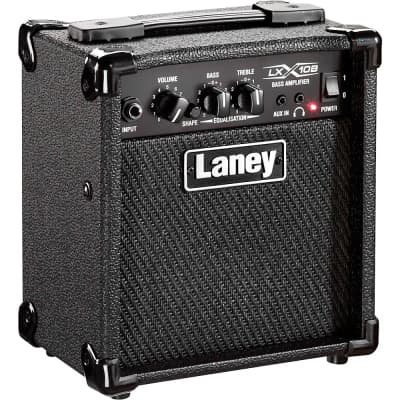 Laney LX10B 10W 1x5 Bass Combo Amp Black image 1