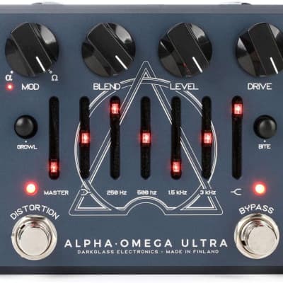 Darkglass Electronics Alpha Omega Ultra Dual Bass Preamp/OD Pedal with Aux In image 2