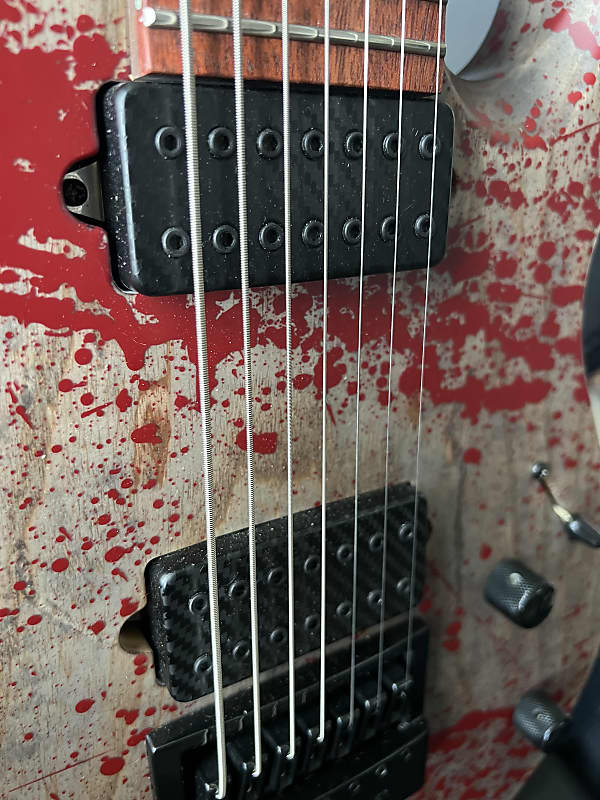Kiesel Aries 7 2022 Red Blood Splatter | Reverb