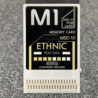 Korg MSC-10 Ethnic for M1 PCM Card