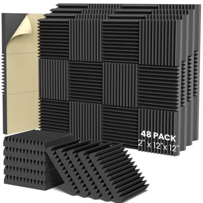 1/2 lb, 4' x 25' Mass Loaded Vinyl, 100 Sq/ft² roll, Black, Soundproofing,  MLV