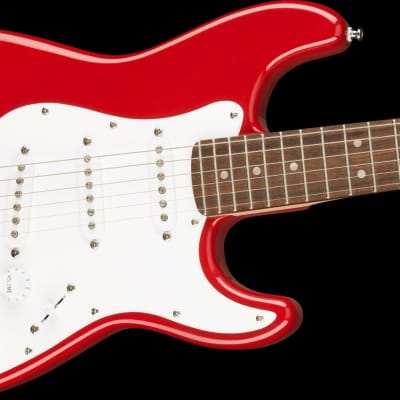 Squier Mini Stratocaster Laurel Fingerboard Dakota Red Electric Guitar image 4