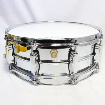 LUDWIG LM400 Supraphonic 14x5 RADIC snare drum [SN 3MA176093] [10