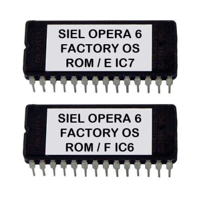 Siel Opera6 firmware Factory OS Eprom Opera-6