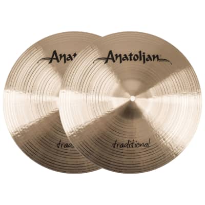 Anatolian Cymbals 14" Traditional Rock Hi-Hat (Pair)