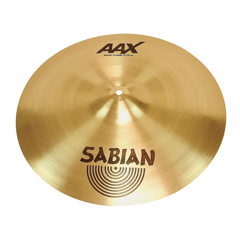 Sabian 19" AAX Dark Crash Cymbal 2002 - 2018 image 1