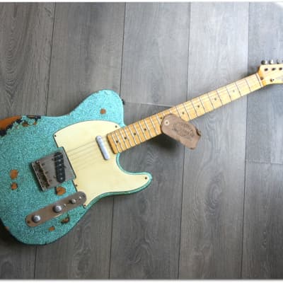 MAYBACH "Custom Shop by Nick Page,Teleman Mermaid Turquoise Sparkle“ 3 of 4 pieces made image 1