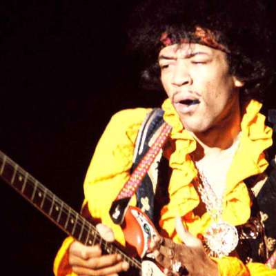 Hendrix Live at Monterey Ace Guitar Strap 60's image 7