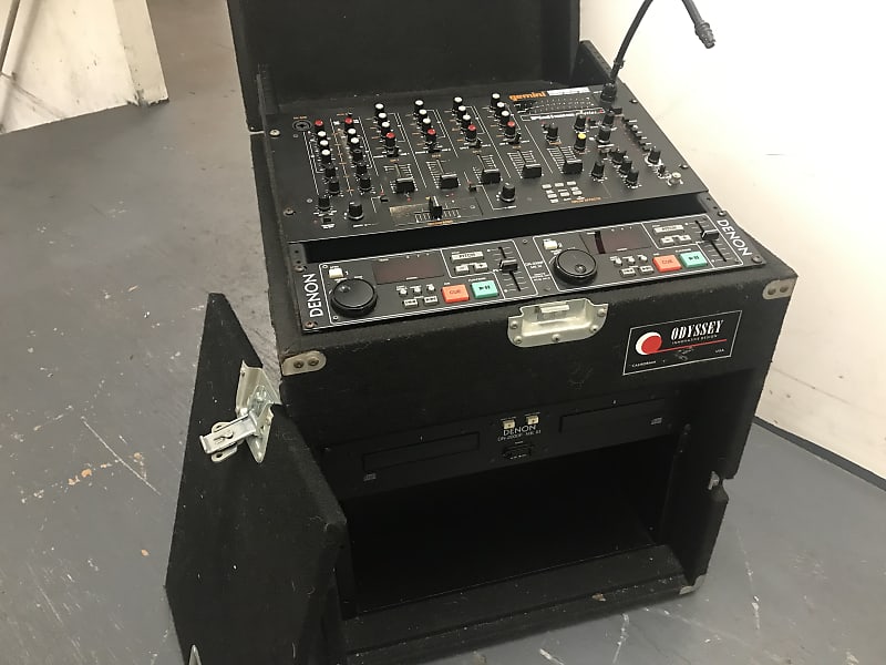 DJ SET-UP: Gemini / Denon in Odyssey Road Case