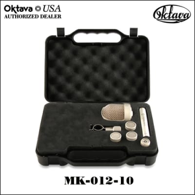 Oktava - MK-012-10 - Multi Capsule Large Diaphragm Microphone Kit - 2024 - Silver - Brand New image 1