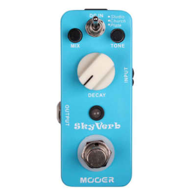 Mooer Sky Verb MRV2 digital reverb Pedal True Bypass New in Box Free Shipping image 3