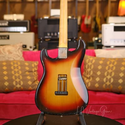 K-Line Springfield S-Style Electric Guitar - In a Relic Three Tone Sunburst Finish #030522! image 6