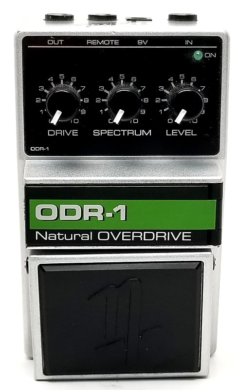vintage silver Nobels ODR-1 Natural Overdrive, Very Good