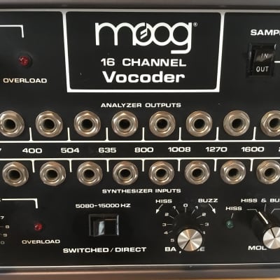Moog Vocoder 1979 / Immaculate, Rebuilt Condition image 1