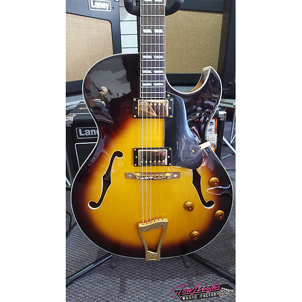 Vintage VSA575 Jazz 175 Style Electric Guitar Reverb
