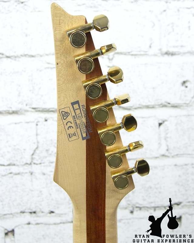 Ibanez Iron Label RGIX27FEQM 7-String Sapphire Blue Sunburst Ibanez Iron Label RGIX27FEQM 7-String Sapphire Blue Sunburst