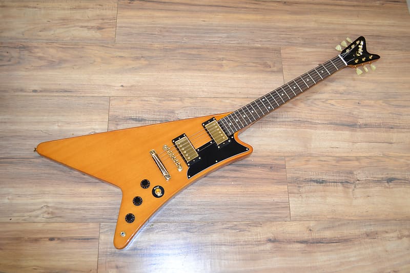 Epiphone Moderne 2022 - natural with hardshell formfit case | Reverb