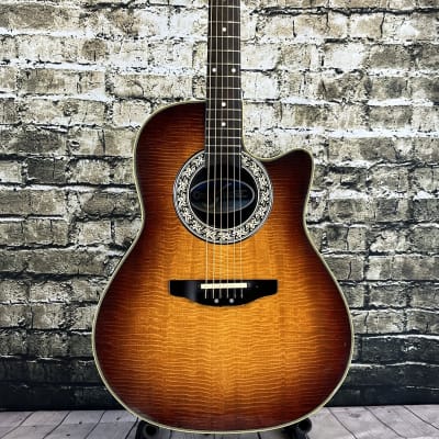 Ovation Tangent Series T357 Black Pearl | Reverb