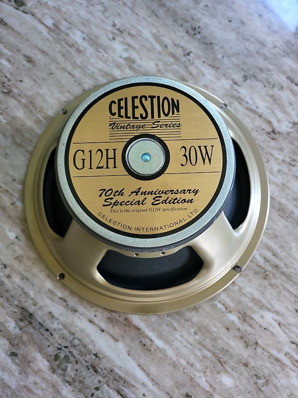 Anniversary Celestion 12 Vintage 30 Ohm Amplifier Celestion G12H