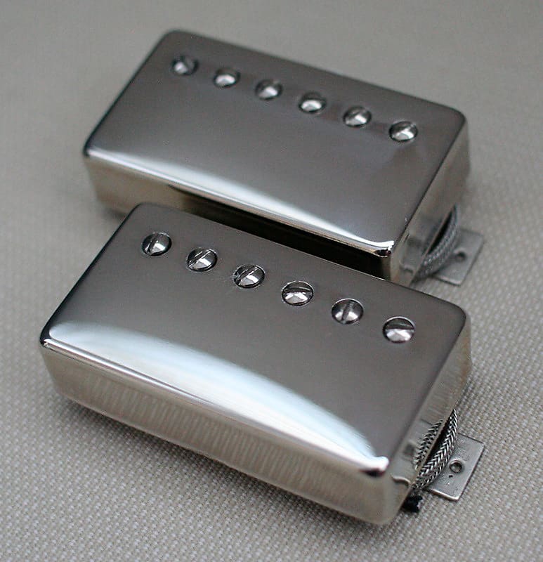Lindy Fralin Unbucker Humbucker stock set - nickel | Reverb