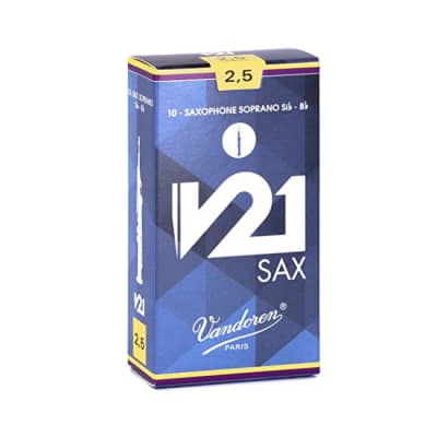 Vandoren Soprano Sax V21 Reeds 3 1/2 image 1