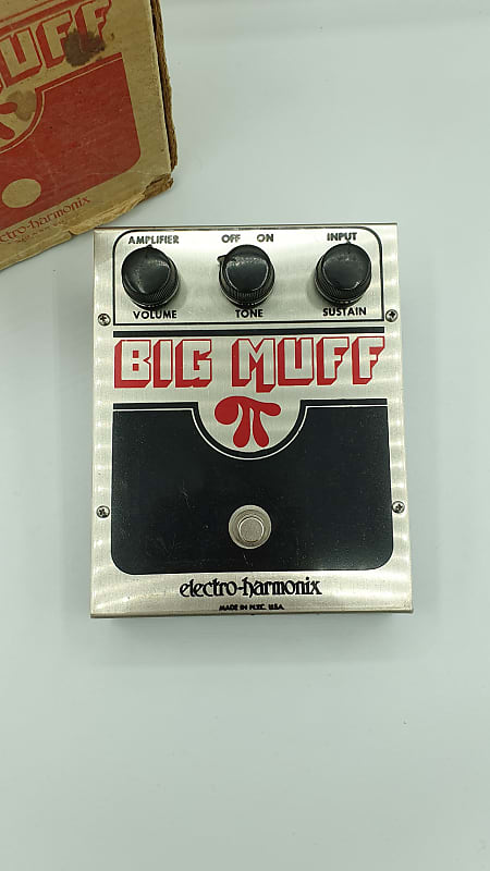 Electro-Harmonix Big Muff Pi V3 1976 (Red & Black) | Reverb
