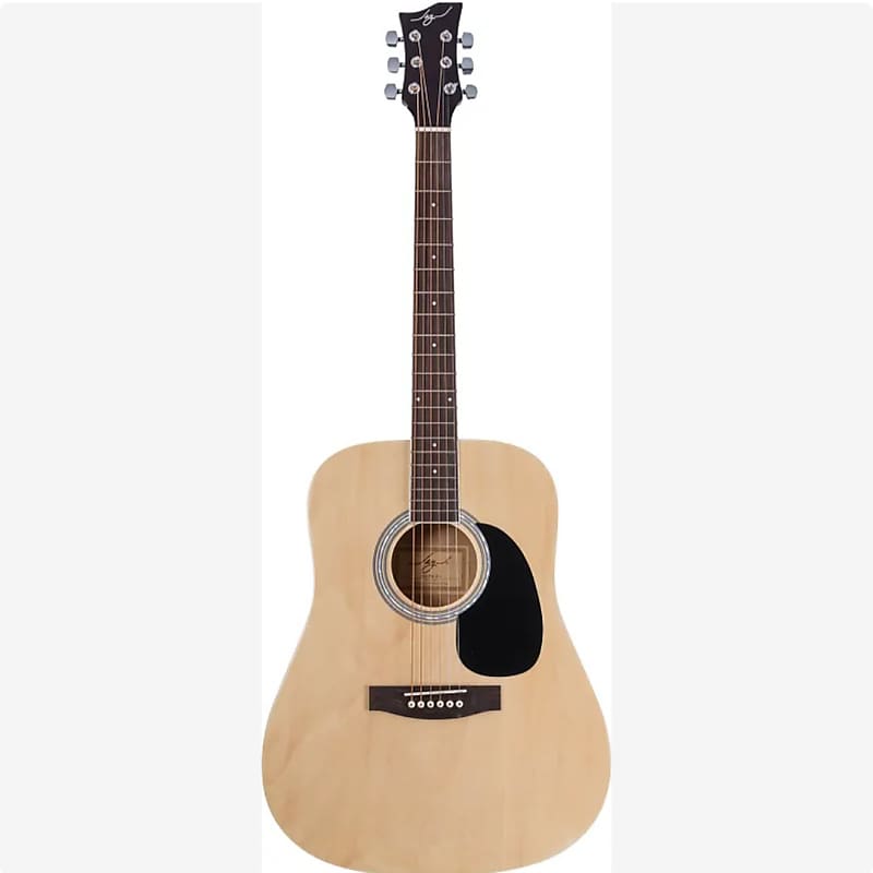 Jay Turser JJ43-PAK-N-A | Jay Jr Series 3/4 Size Dreadnought Acoustic Guitar Pack. Natural. New with Full Warranty! image 1
