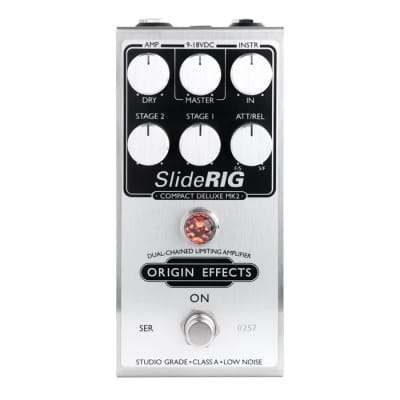 Origin Effects SlideRIG Compact Deluxe MK2 Compressor Guitar Effects Pedal image 4