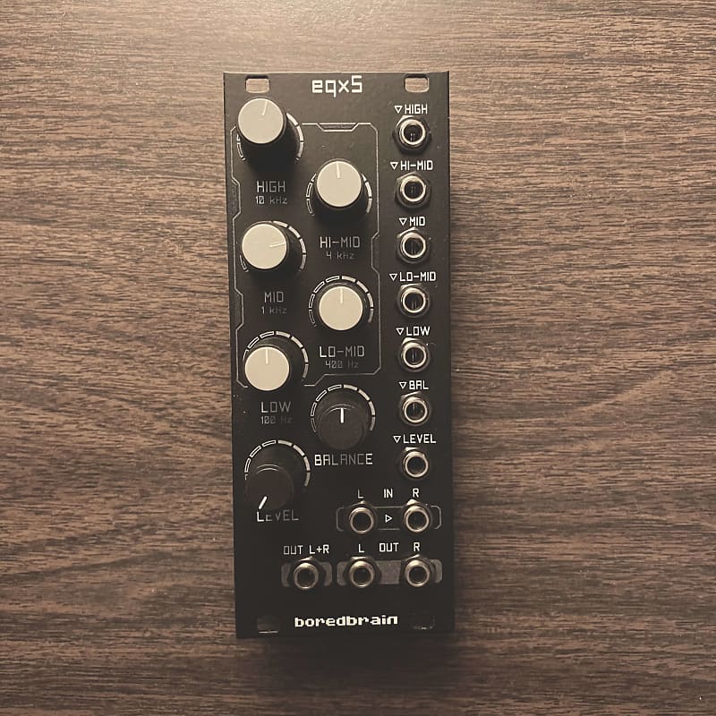 Boredbrain EQx5 - Voltage Controlled Equalizer