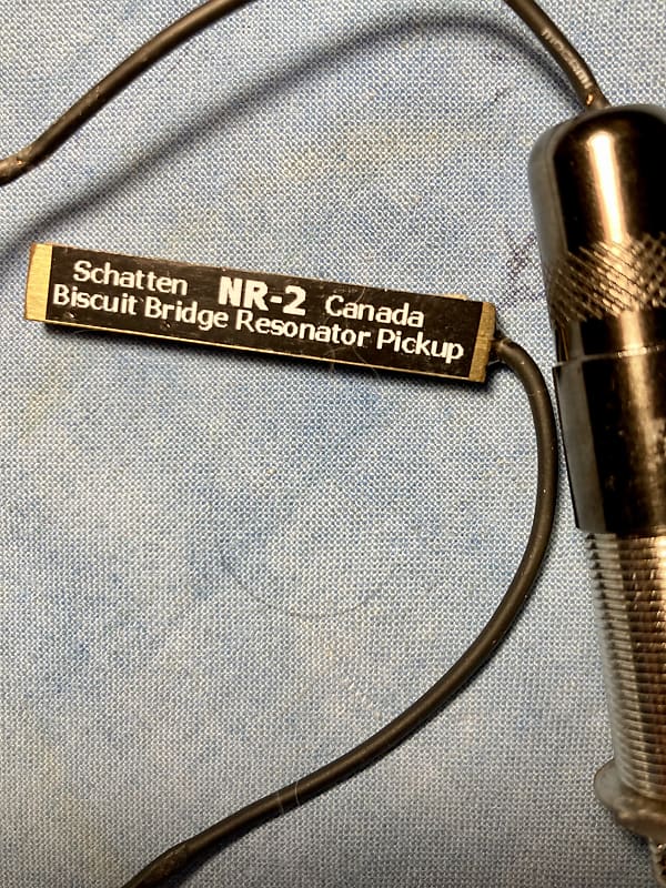 Resonator Pickup for Nationalstyle Biscuit Bridge Guitars Reverb