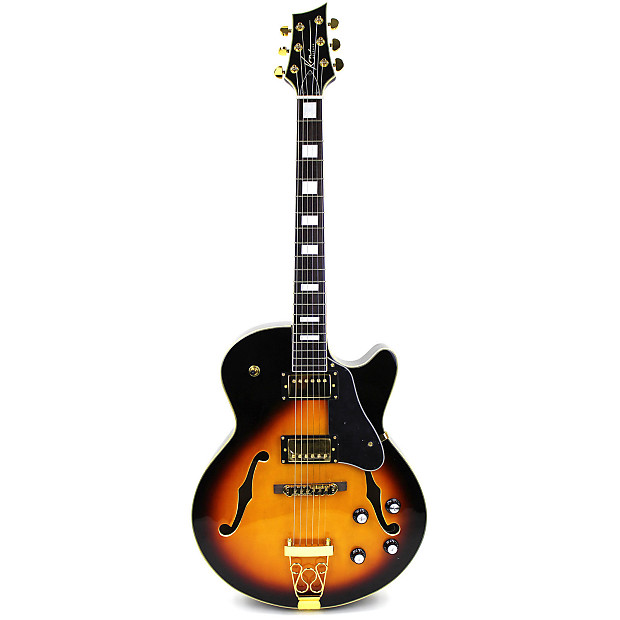 Kona hollow body electric clearance guitar