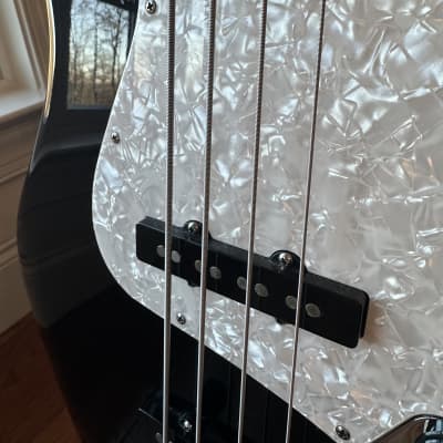 2015 Fender US Geddy Lee Artist Series Signature Jazz Bass - Black image 5