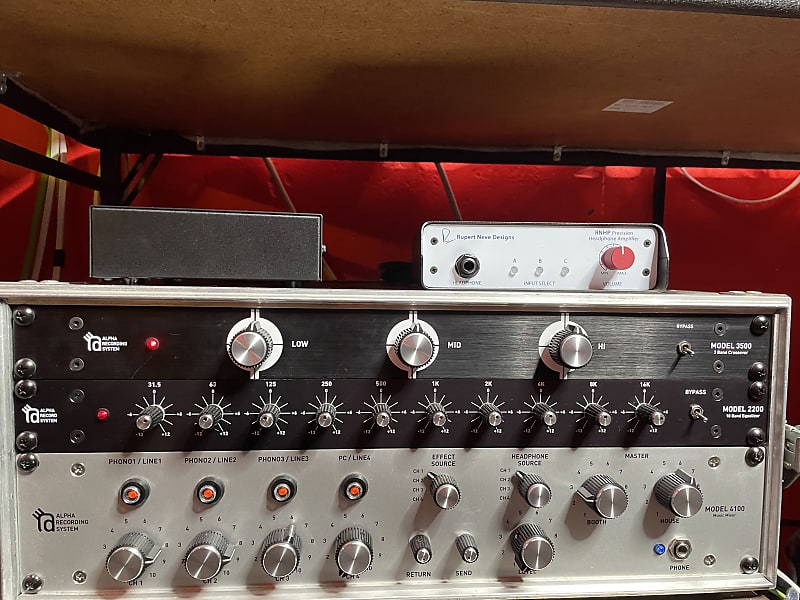 ALPHA RECORDING SYSTEM MODEL 4100 ロータリーミキサー - 楽器、器材