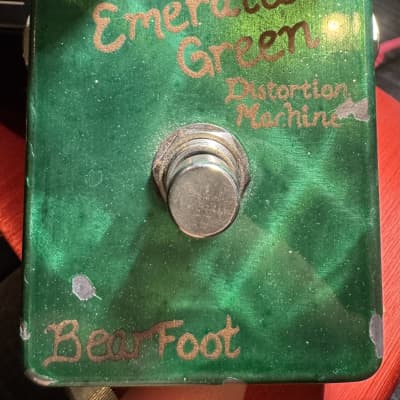 Reverb.com listing, price, conditions, and images for bearfoot-fx-emerald-green-overdrive