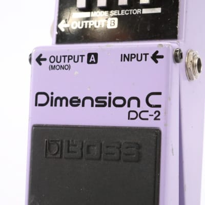 Boss DC-2 Dimension C MIJ Analog Chorus Guitar Effect Pedal