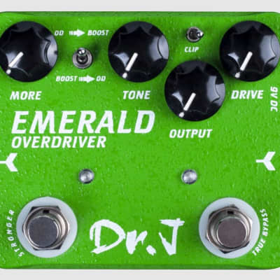 Reverb.com listing, price, conditions, and images for dr-j-emerald-overdrive