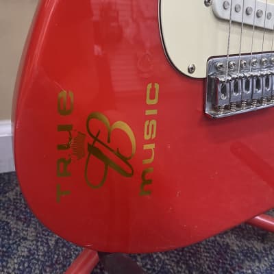Aria Stratocaster Budweiser 2006 Red/White image 3
