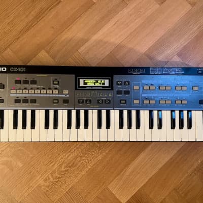 Casio CZ-101 49-Key Synthesizer + OLED Display 1985 - 1988 - Black