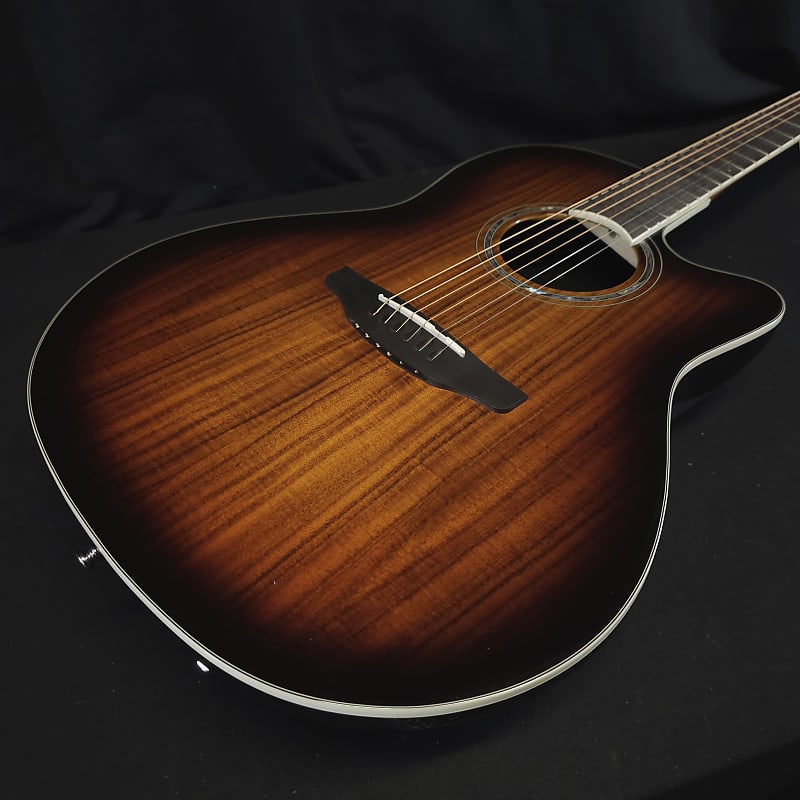 Ovation Celebrity Shallow Cutaway CS28P-KOAB-G Acoustic Electric Guitar image 1