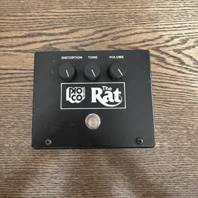ProCo The Rat Distortion Pedal FRINGE LOGO 1978 First Year