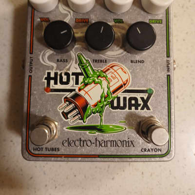 Electro-Harmonix Hot Wax Dual Overdrive | Reverb