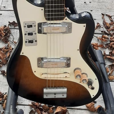 Super Rare Zen-On Prototype Guitar Japan 1960s image 2