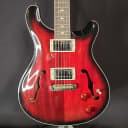 PRE-OWNED Paul Reed Smith SE Hollowbody Standard Fire Red Burst #357