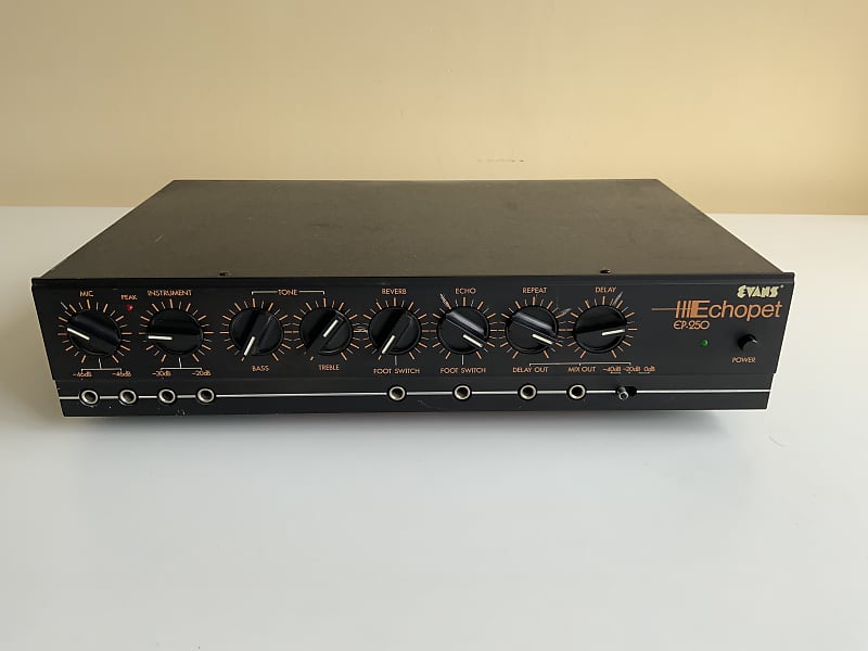 Evans EP-250 アナログディレイスプリングリバーブBBD