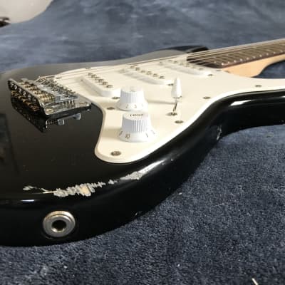 2019 Squier Mini Stratocaster V2 Black, with Rosewood Fretboard image 12