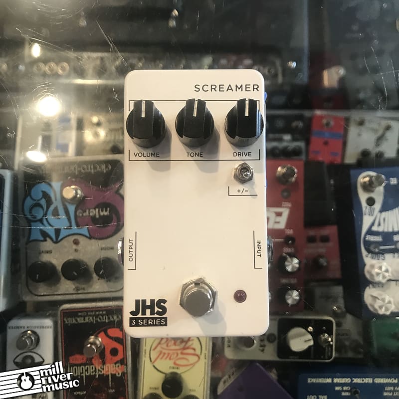 JHS 3 Series Screamer Overdrive Effects Pedal Used