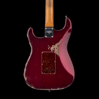 Fender Custom Shop Austin Macnutt Masterbuilt Empire 67 Stratocaster Relic - Midnight Wine #64210 image 4