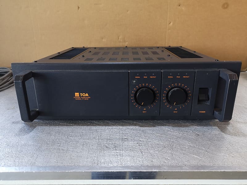TOA パワーアンプ　P-150D P-150D TOA - 中古オーディオ 高価買取・販売 ハイファイ堂