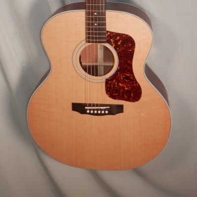 Guild USA F-40E Natural Satin Jumbo Acoustic Electric Guitar with case new image 9